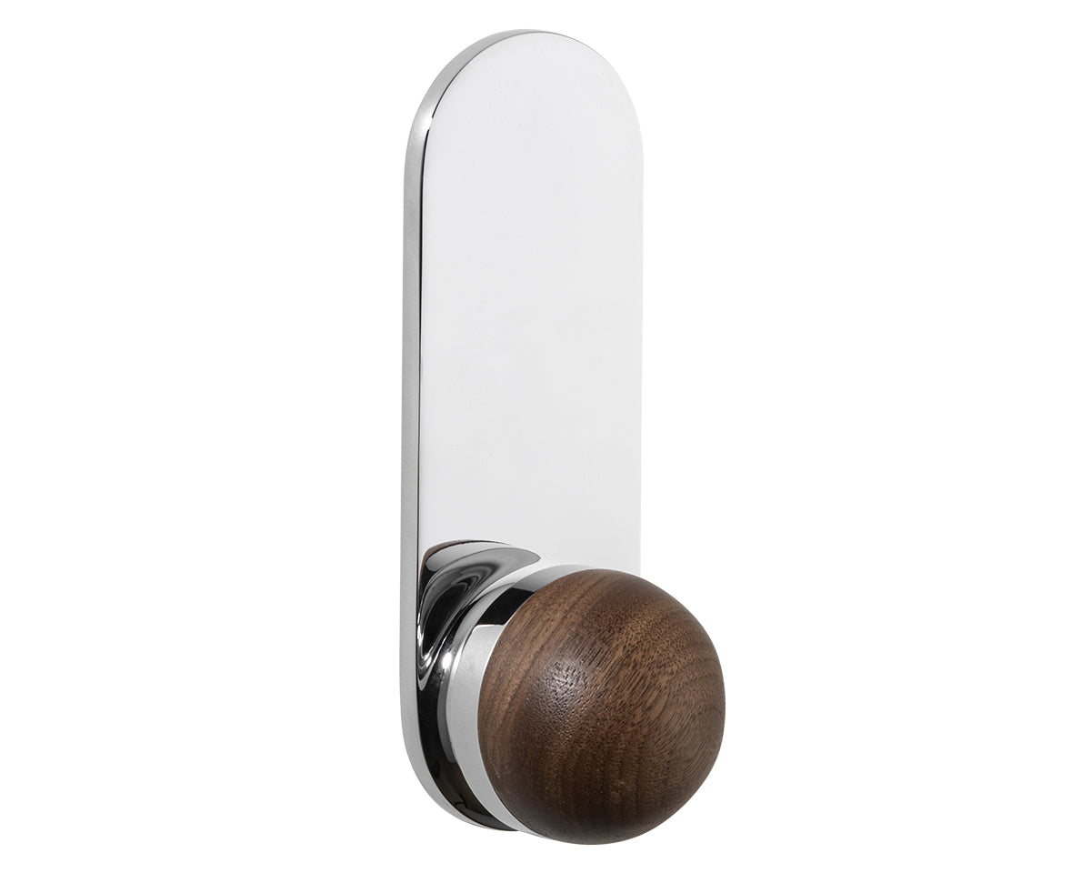 Hemispheres Oval Doorknob Set