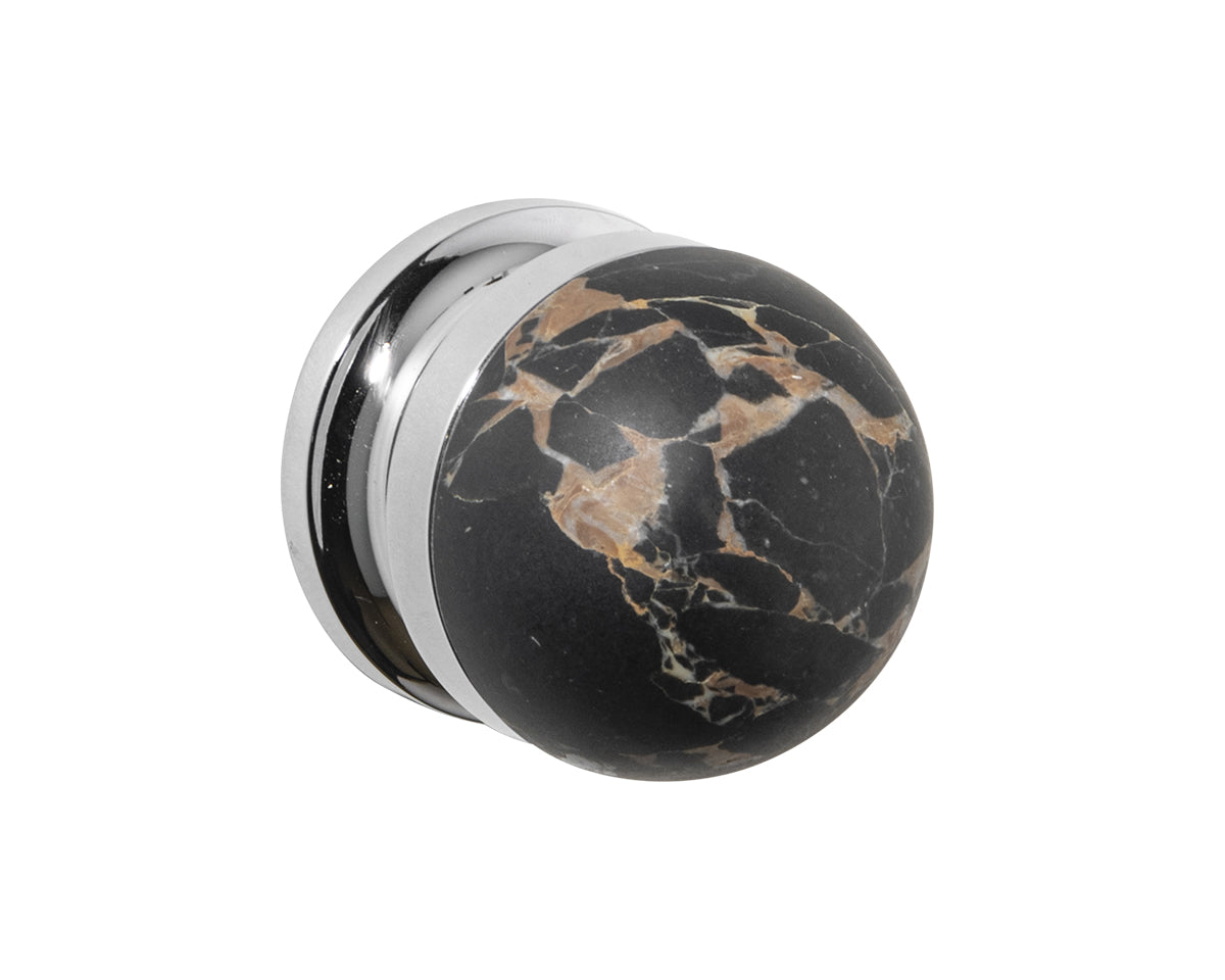 Hemispheres Rose Doorknob Set