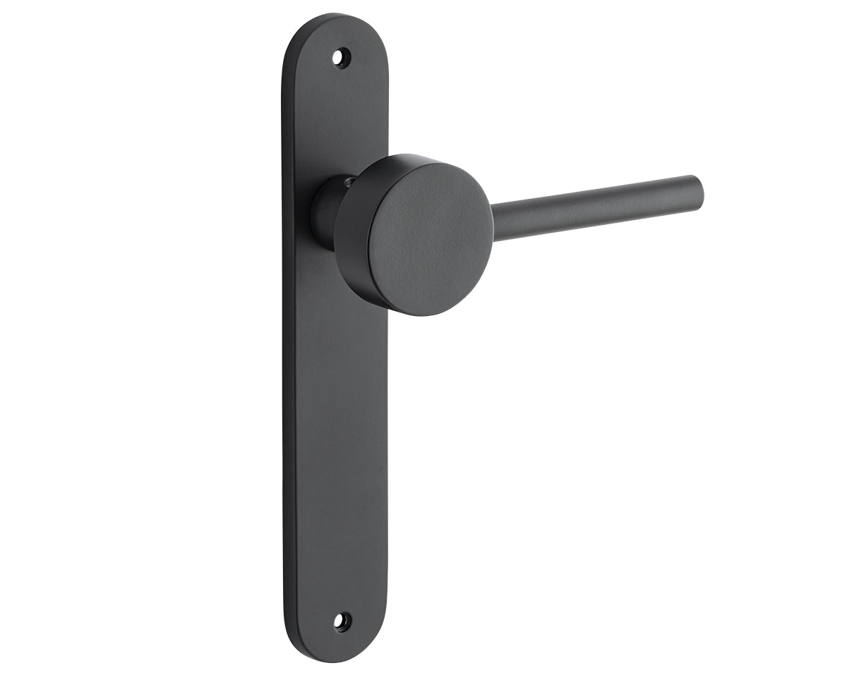 Gepetto Door Lever Set - Oval Backplate