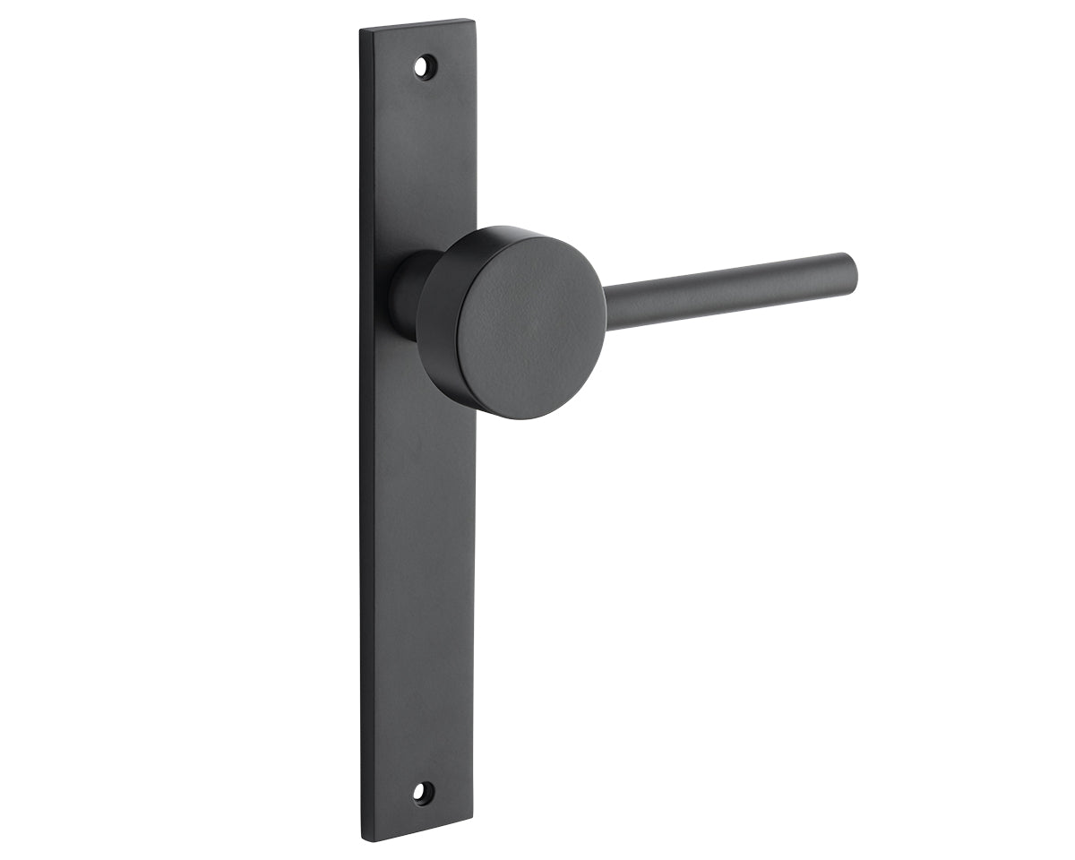 Gepetto Door Lever Set - Rectangular Backplate